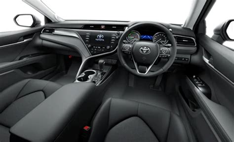 All Black Toyota Camry With Red Interior