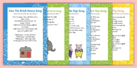 The Three Little Pigs Songs (Teacher-Made)