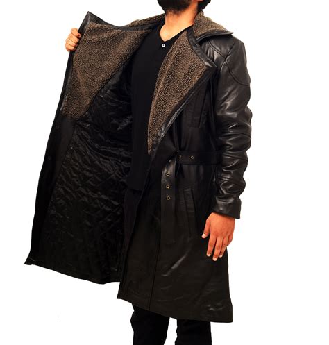 Blade Runner 2049 Ryan Gosling's Jacket Coat with Real Leather