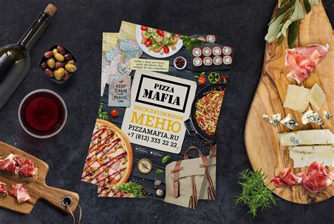 🔥 VIP-menu Pizza Mafia on Behance