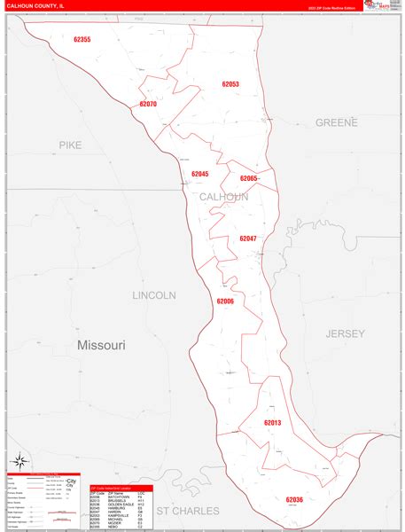 Map Books of Calhoun County Illinois - marketmaps.com