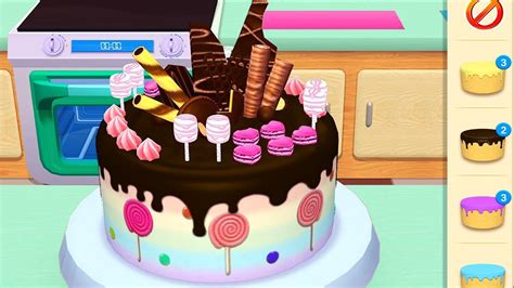 Cake 3d Decorating Game - Sweet Bakery Shop: Desserts, Cakes Design & Dress Up Game For girls ...