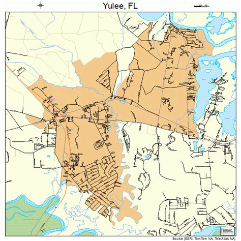 Yulee Florida On Map - Sarah Cornelle