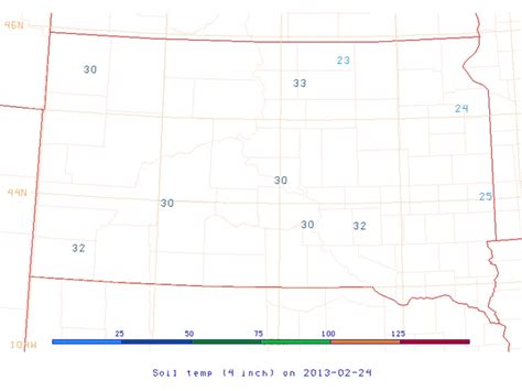 South Dakota Soil Temperature Maps | hOW dOES yOUR gARDEN gROW | Pint…