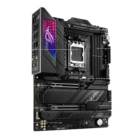 ASUS ROG Strix X670E-E Gaming WiFi 6E Socket AM5(LGA 1718) Ryzen 7000 ATX Gaming Motherboard(18 ...