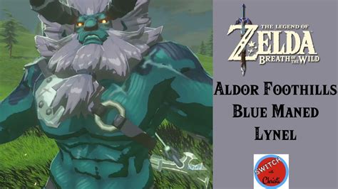 Aldor Foothills - Blue Maned Lynel - Breath of the Wild - YouTube