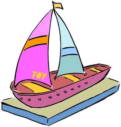 Toy Boat Drawing | Free download on ClipArtMag