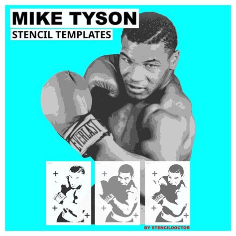 Tyson Stencil - Etsy