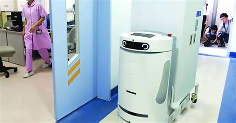 Robots are now working in hospital and can replace the jobs of up to ...