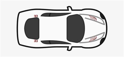 Car Icon Top View White Car - Car Icon Top View - Free Transparent PNG Download - PNGkey