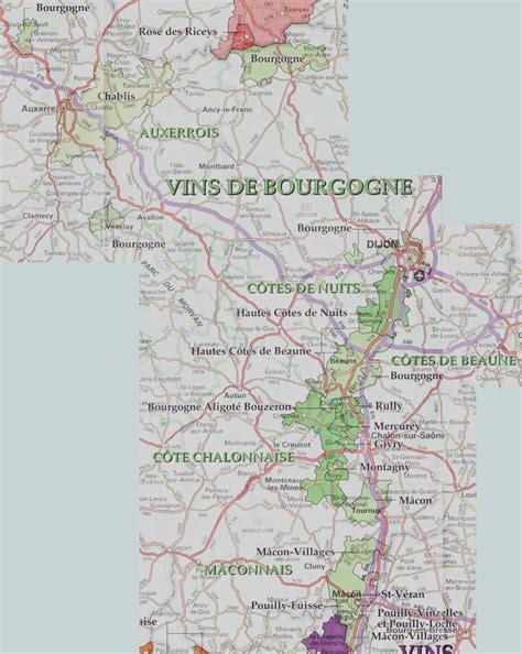 Find the Vine - Wine region Bourgogne