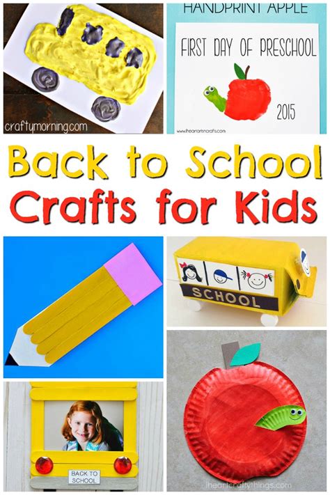 Account Suspended | Back to school crafts for kids, School kids crafts, School art activities