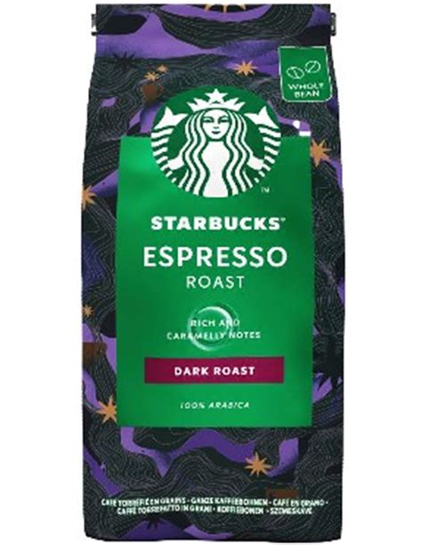 STARBUCKS COFFEE BEANS ESPRESSO ROAST DARK ROAST 200G