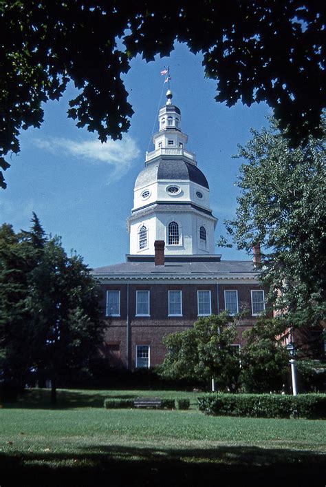 Maryland State House Photograph by Skip Willits - Fine Art America