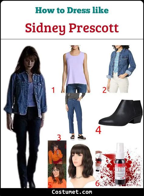 Sidney Prescott Costume from Scream for Halloween