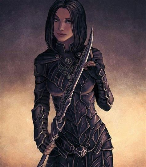 The Elder Scrolls. Character portrait Heroic Fantasy, Fantasy Armor, Fantasy Women, Medieval ...