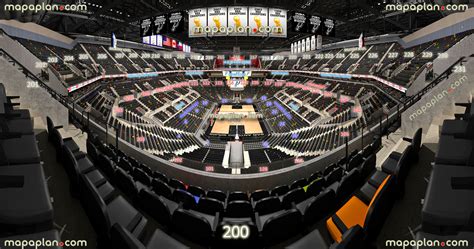 AT&T Center - View from Section 200 - Row 5 - Seat 8 - Spurs & Silver ...