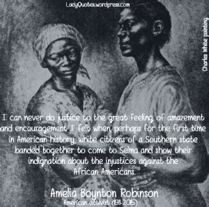 Amelia Boynton-Robinson Quote ~ Racism – LADY QUOTES