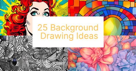 25 Creative Background Drawing Ideas for Your Next Art Project ...