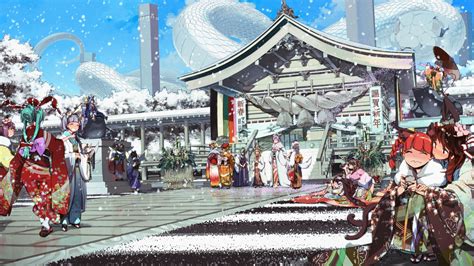 A winter meeting at the Moriya Shrine : touhou