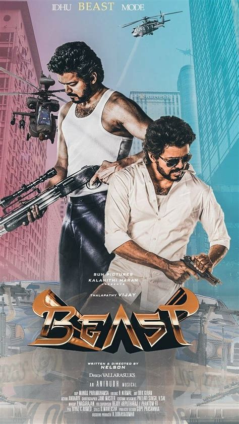 1290x2796px, 2K Free download | Vijay Beast, Beast Movie, Poster HD ...