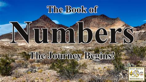 The Book of Numbers Introduction - YouTube