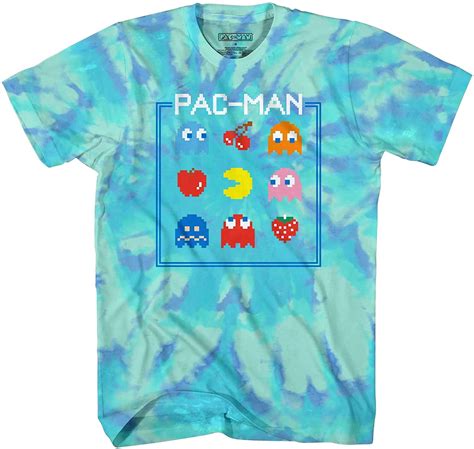 Pac-Man Official Pacman Video Game Shirt - Namco Atari Official T-Shirt ...