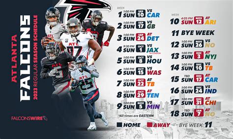 Twitter: Falcons fans react to 2023 NFL schedule release