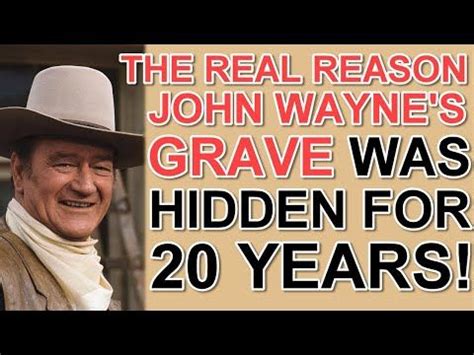 The Hidden Grave of John Wayne: Unveiling a 20-Year Mystery