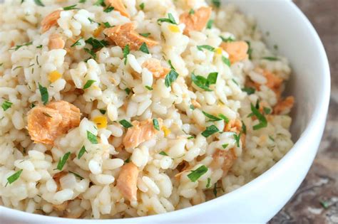 Salmon Risotto - The Daring Gourmet