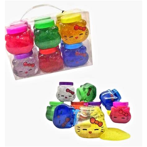 HELLO KITTY SLIME 12PCS | Shopee Philippines