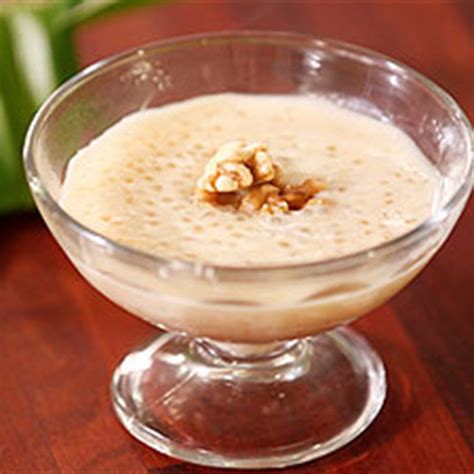 Sago Pudding in Coconut Milk recipe l Lifestyle | Recipe | Coconut milk ...