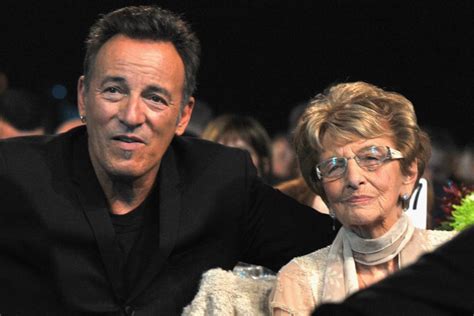 Bruce Springsteen On His Mother's Condition: 'She Can't Speak But There Is Always A Smile When ...