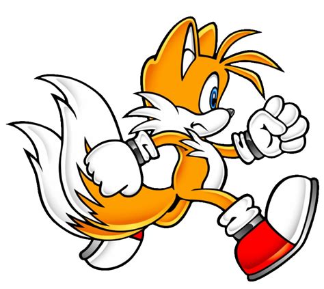 Tails Running PNG by CoolTeon2000 on DeviantArt