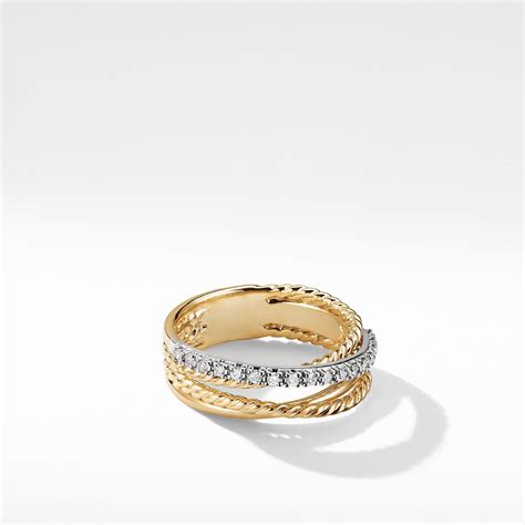 David Yurman Crossover Wedding Band - jenniemarieweddings