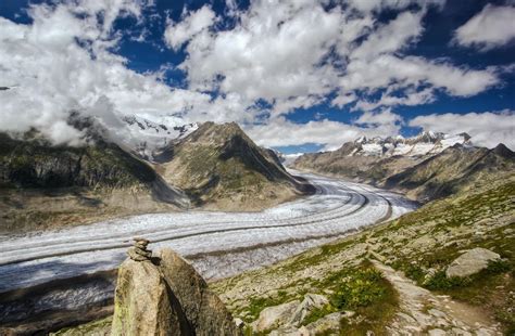 Best of Switzerland: Hiking Along the Wonderful Aletsch Glacier