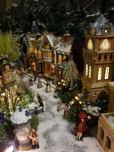 Extravagant DIY Christmas village scene display ideas – Introvert in Wonderland