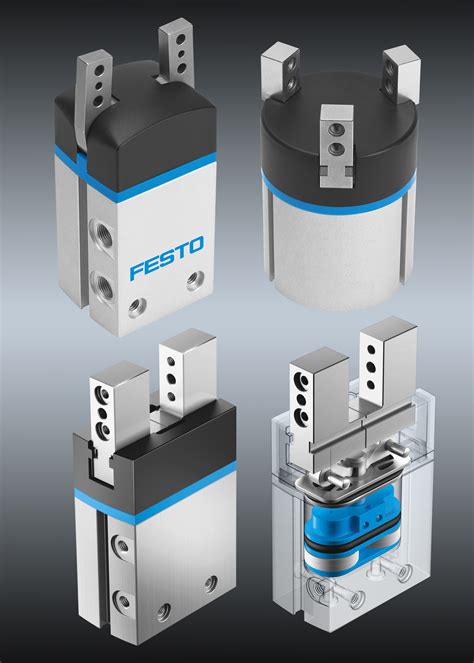 Innovative compact pneumatic grippers set new performance standard