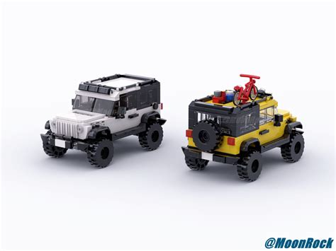 LEGO MOC JEEP Wrangler by moonrockmoc | Rebrickable - Build with LEGO