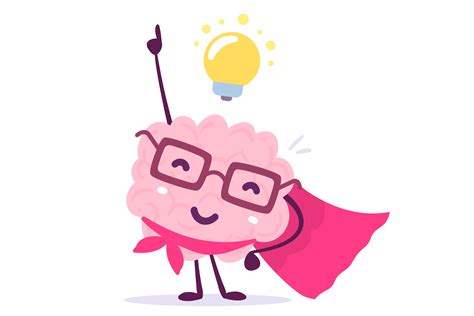 Growth Mindset for Young Learners | Cartoon brain, Vector illustration ...