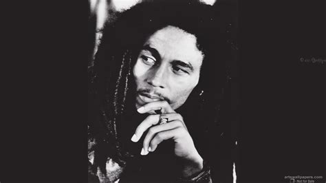 Bob Marley Black and White Wallpapers - Top Free Bob Marley Black and White Backgrounds ...