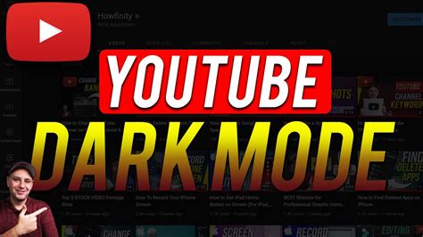 How To Enable Dark Mode on YouTube - New Update - YouTube