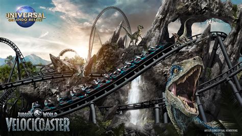 70 mph in 2.4 seconds: Universal Orlando reveals new Jurassic World ...