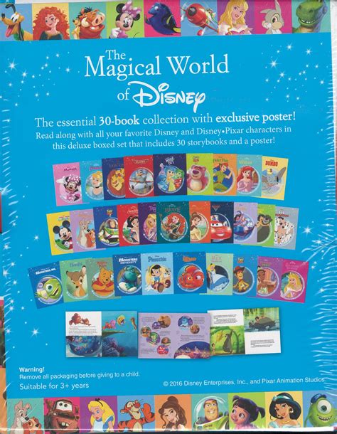 Disney Book Collection Set : Disney Classic Storybook Library 12 Book ...