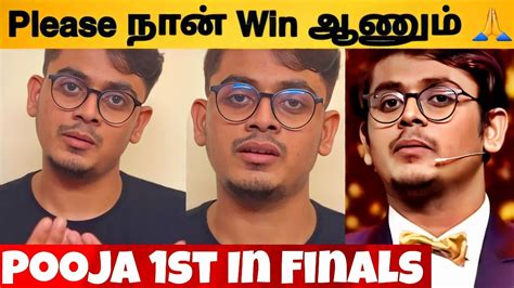 Super Singer 9 Grand Finale - Abhijith Emotional Speech 😥 | Pooja | Dj ...