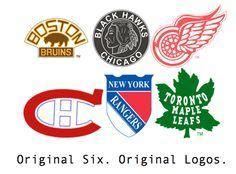 NHL Original 6 Logo - LogoDix