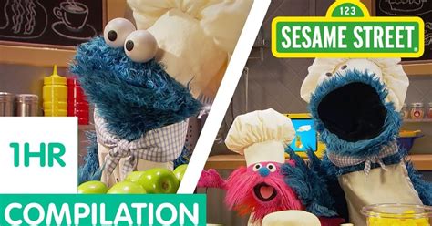 Sesame Street: Cookie Monster's Food Truck Compilation! | 1 Hour Long ...