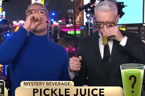 Watch Andy Cohen and Anderson Cooper Take Non-Alcoholic Mystery Shots amid CNN's NYE Booze Ban