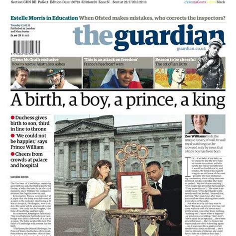 Royal baby news explosion - The Blade