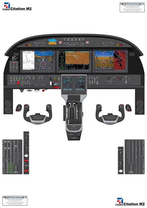 Cessna Citation M2 Cockpit Poster - Etsy